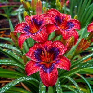 Лилейник Солар Вин купить по цене от 329р. в интернет-магазине «Посадика» с доставкой почтой в в Черепановое и по всей России – [изображение №1].