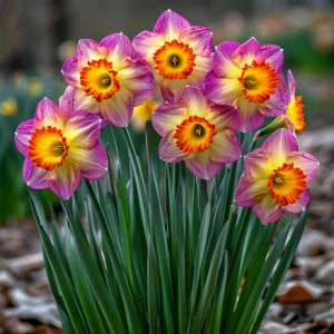 Нарцисс Файер Вотекс купить по цене от 2000р. в интернет-магазине «Посадика» с доставкой почтой в в Черепановое и по всей России – [изображение №1].