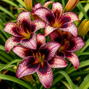 Лилейник Блаш Эффект купить по цене от 1005р. в интернет-магазине «Посадика» с доставкой почтой в в Черепановое и по всей России – [изображение №1].