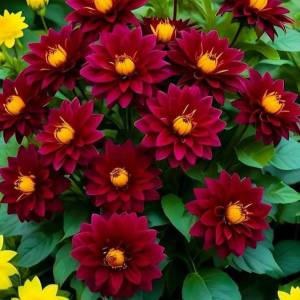 Георгин Вуцапо купить по цене от 327р. в интернет-магазине «Посадика» с доставкой почтой в в Черепановое и по всей России – [изображение №1].